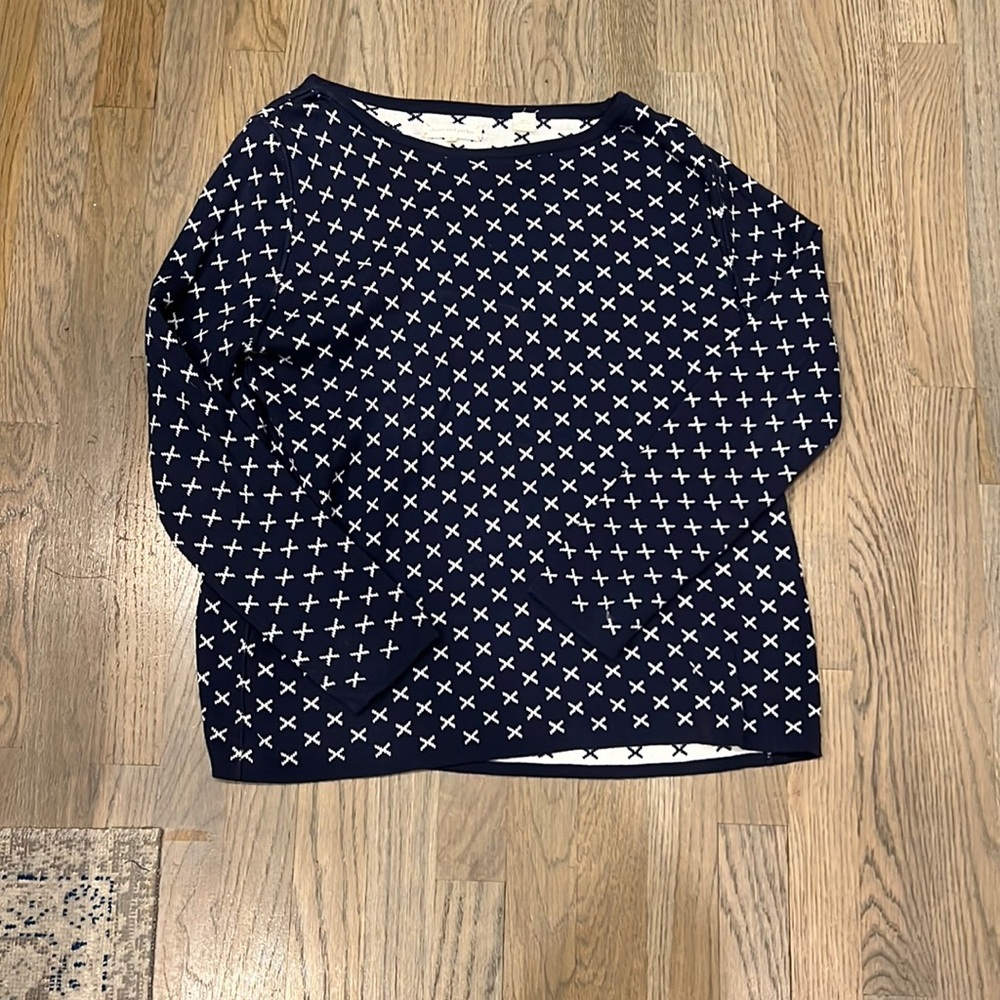 Chinti and Parker reversible cashmere sweater